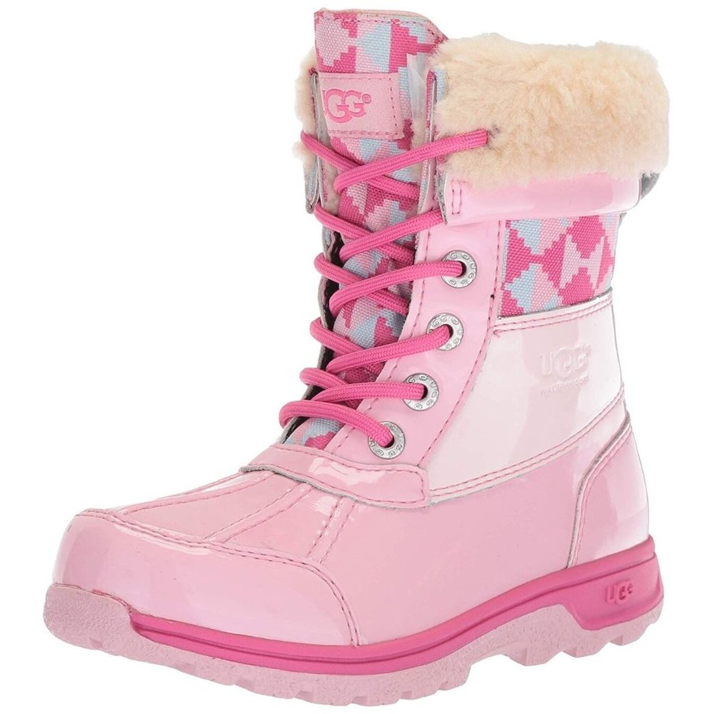 🎁 UGG Kids Butte II Patent Cwr Snow Boot
